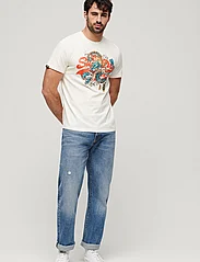 Superdry - TOKYO VL GRAPHIC T SHIRT - kortärmade t-shirts - off white - 4