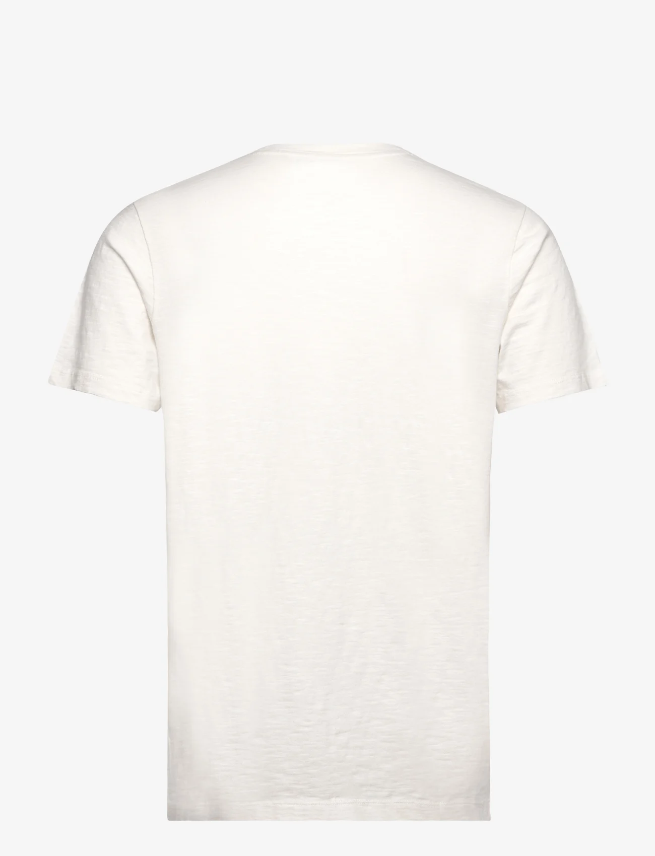 Superdry - COPPER LABEL WORKWEAR TEE - kortärmade t-shirts - cream slub - 1