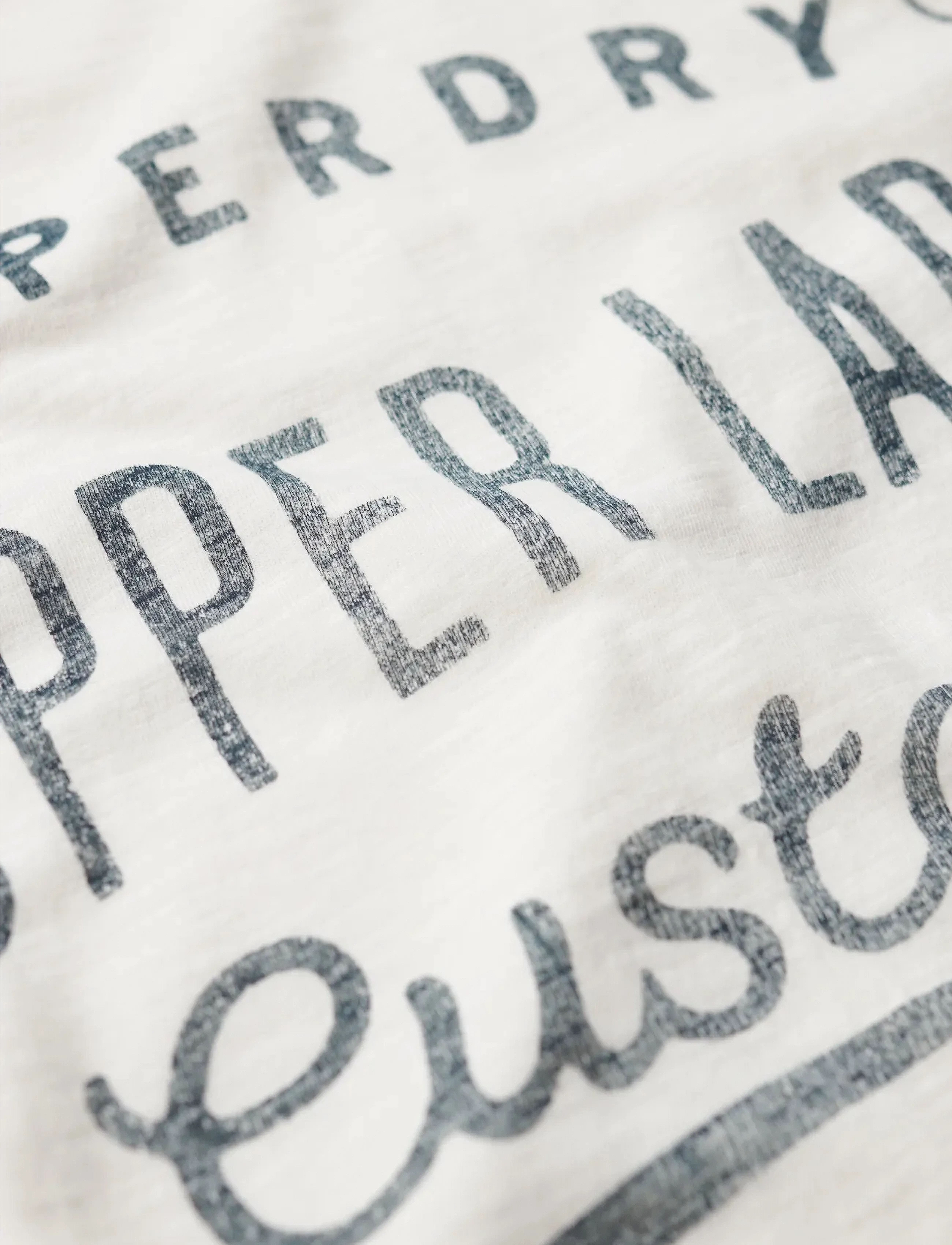 Superdry - COPPER LABEL WORKWEAR TEE - laveste priser - cream slub - 5