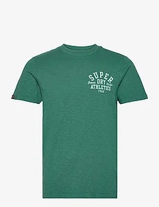 ATHLETIC COLLEGE GRAPHIC TEE, Superdry