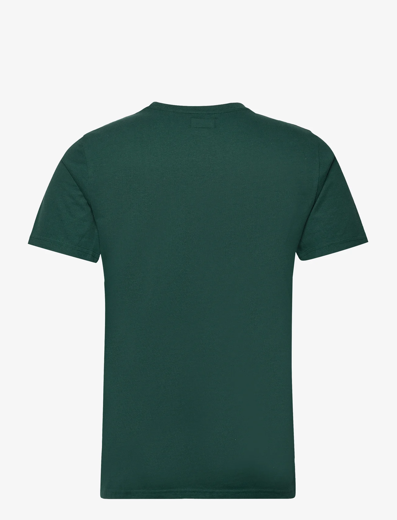 Superdry - WORKWEAR FLOCK GRAPHIC T SHIRT - kortermede t-skjorter - bengreen marl - 1