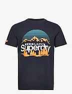 GREAT OUTDOORS NR GRAPHIC TEE - ECLIPSE NAVY
