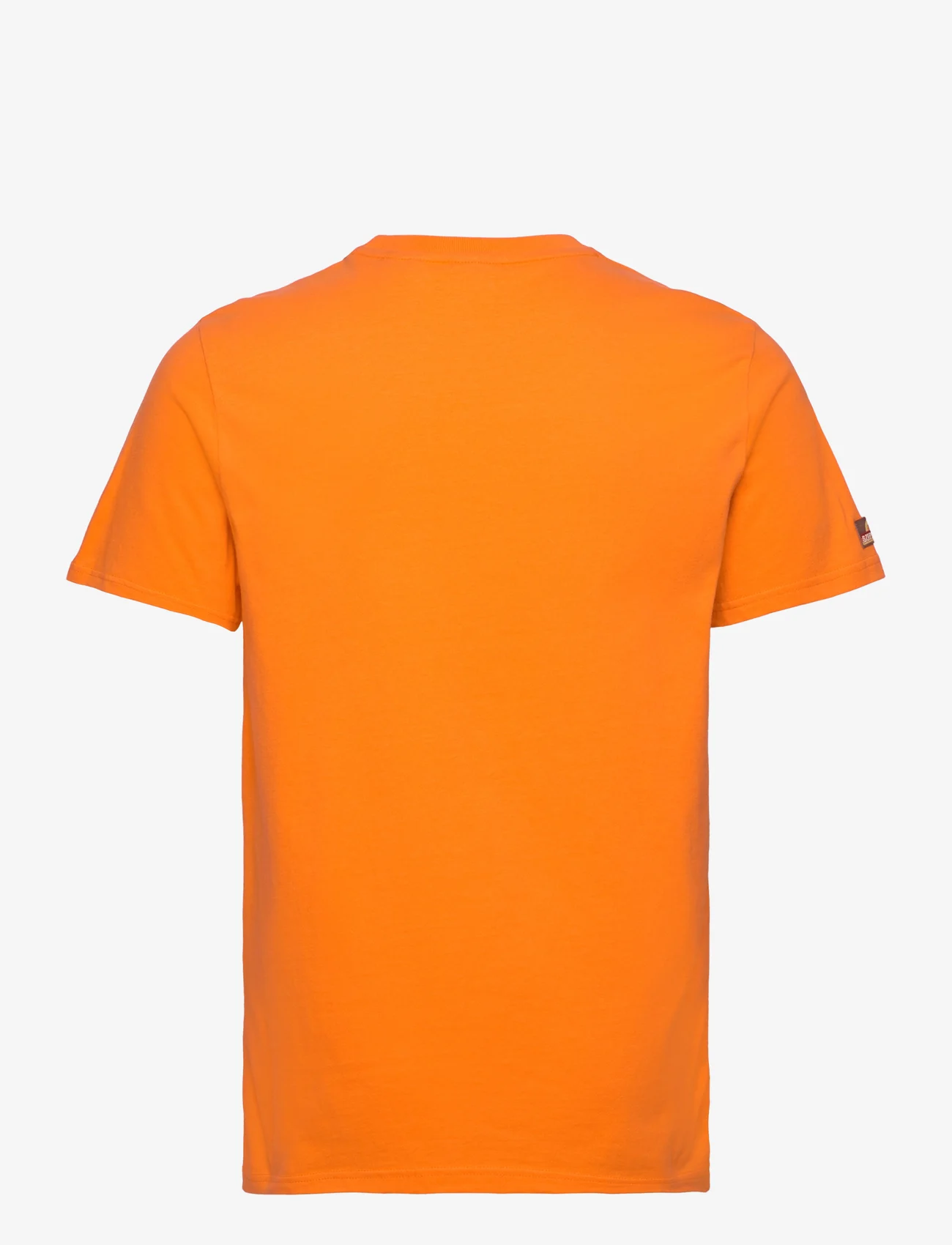 Superdry - GREAT OUTDOORS NR GRAPHIC TEE - kortärmade t-shirts - sunblast orange - 1