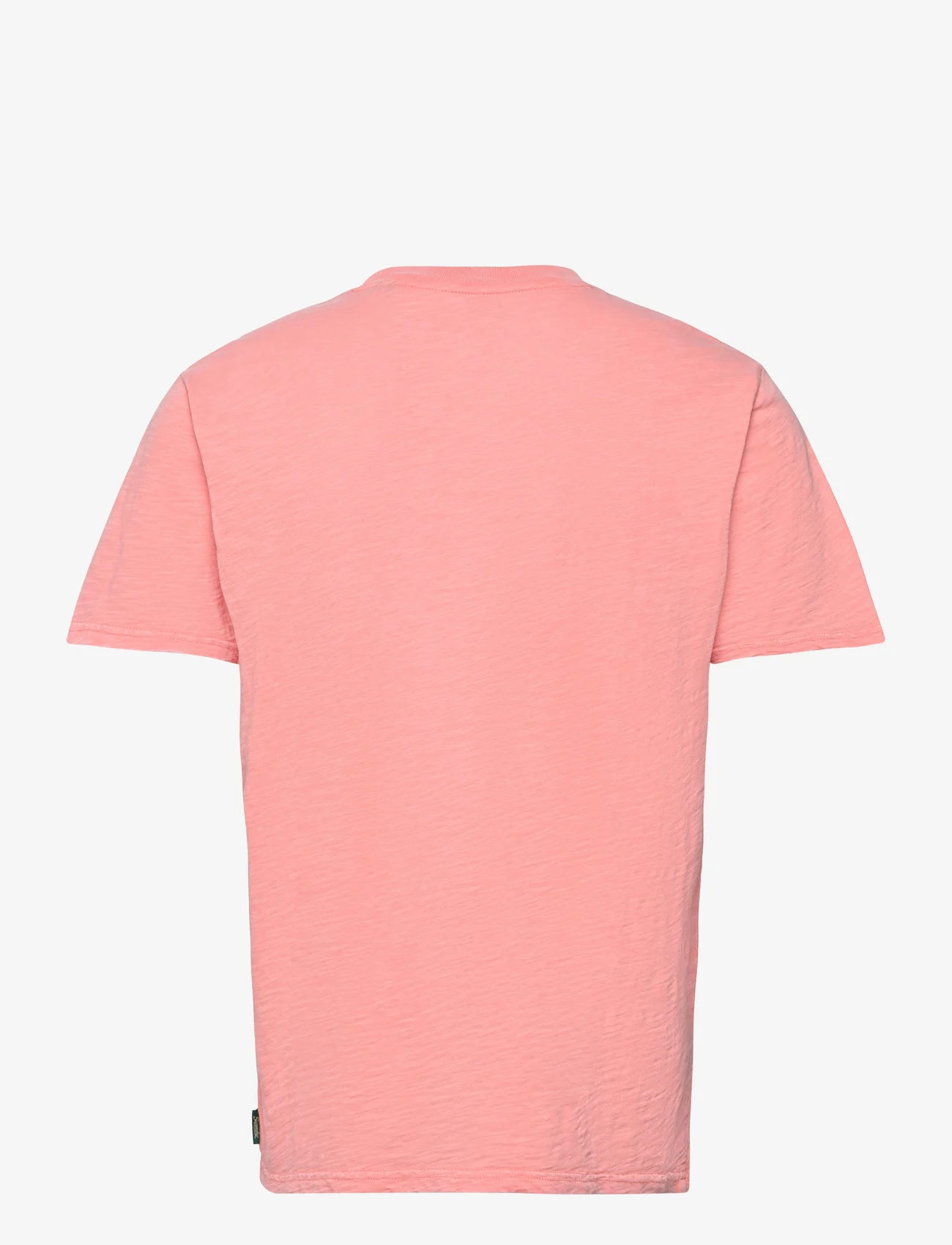 Superdry - NEON TRAVEL GRAPHIC LOOSE TEE - kortärmade t-shirts - peach amber pink slub - 1