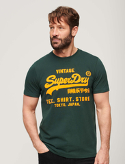 Superdry - NEON VL T SHIRT - kortärmade t-shirts - enamel green - 3
