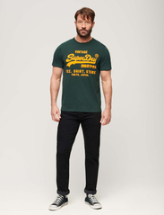 Superdry - NEON VL T SHIRT - kortärmade t-shirts - enamel green - 4
