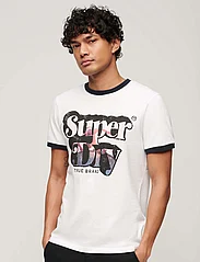 Superdry - PHOTOGRAPHIC LOGO T SHIRT - kortärmade t-shirts - optic - 3