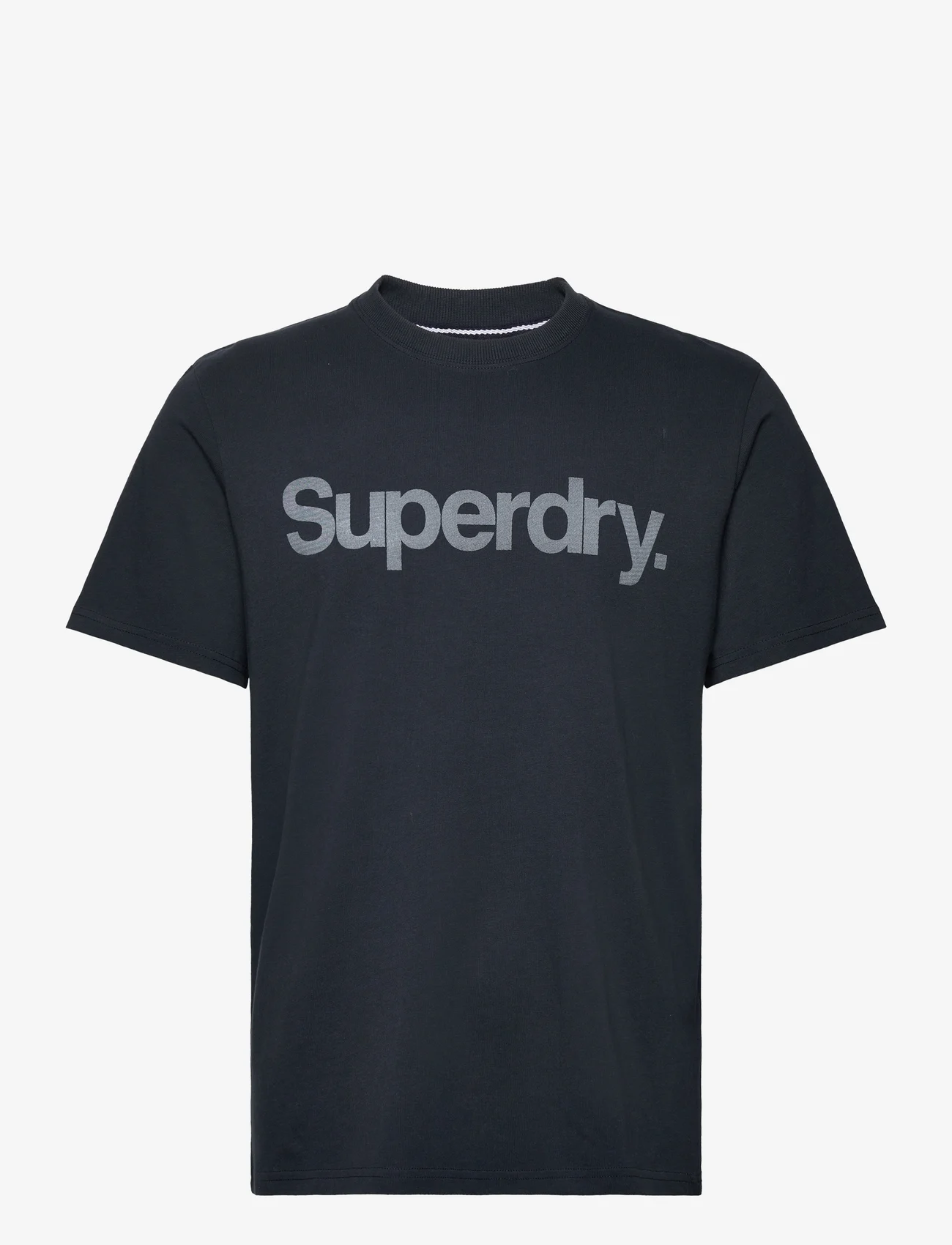 Superdry - CORE LOGO CITY LOOSE TEE - kortärmade t-shirts - eclipse navy - 0
