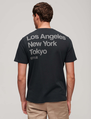 Superdry - CORE LOGO CITY LOOSE TEE - kortärmade t-shirts - eclipse navy - 2