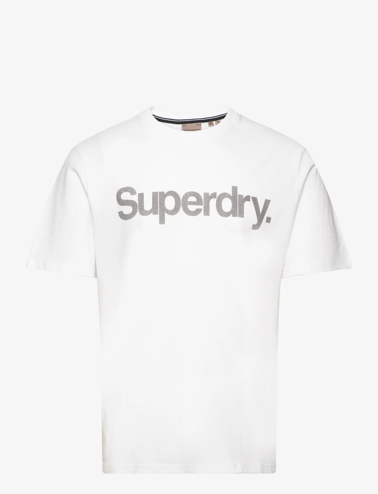 Superdry - CORE LOGO CITY LOOSE TEE - kortärmade t-shirts - optic - 0