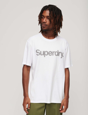 Superdry - CORE LOGO CITY LOOSE TEE - kortärmade t-shirts - optic - 1