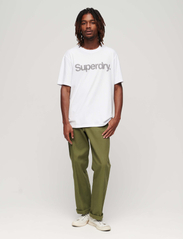 Superdry - CORE LOGO CITY LOOSE TEE - kortärmade t-shirts - optic - 3