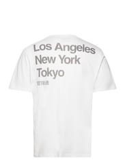 Superdry - CORE LOGO CITY LOOSE TEE - kortärmade t-shirts - optic - 4