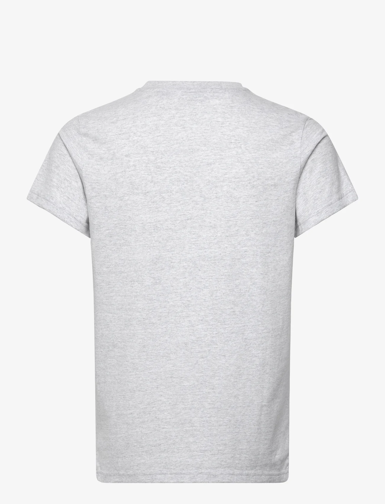 Superdry - CLASSIC VL HERITAGE CHEST TEE - kortärmade t-shirts - flake grey marl - 1
