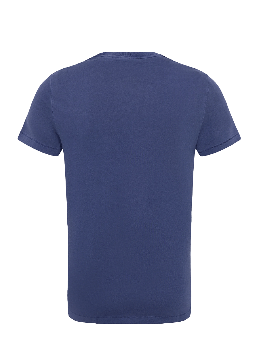 Superdry - ESSENTIAL WASHED POCKET TEE - short-sleeved t-shirts - washed supermarine navy - 2