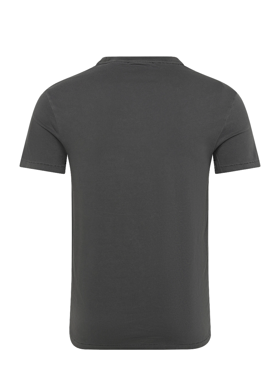 Superdry - ESSENTIAL WASHED POCKET TEE - short-sleeved t-shirts - washed black - 2