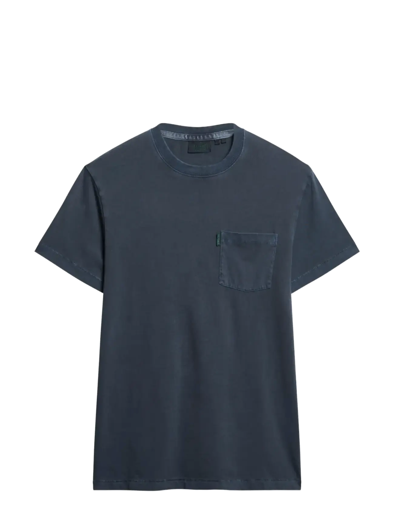 Superdry ESSENTIAL WASHED POCKET TEE - T-shirts - WASHED ECLIPSE NAVY / navy