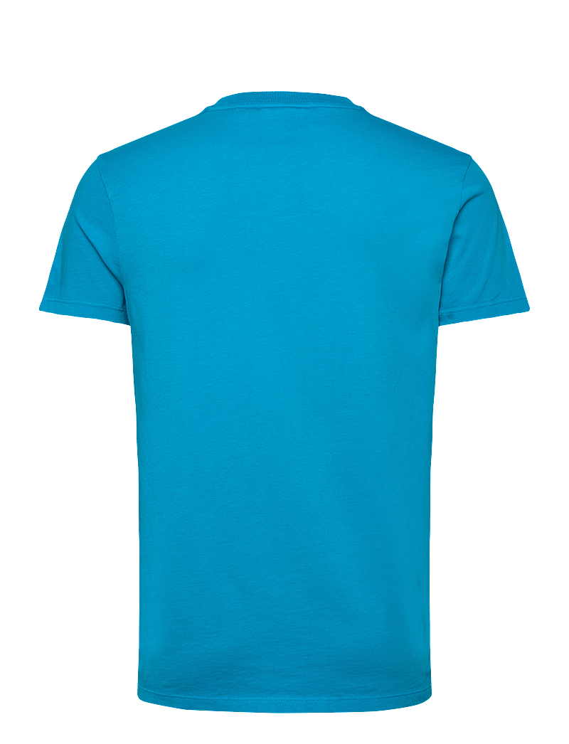 Superdry - ESSENTIAL LOGO EMB NEON TEE - kortærmede t-shirts - atomic blue - 2