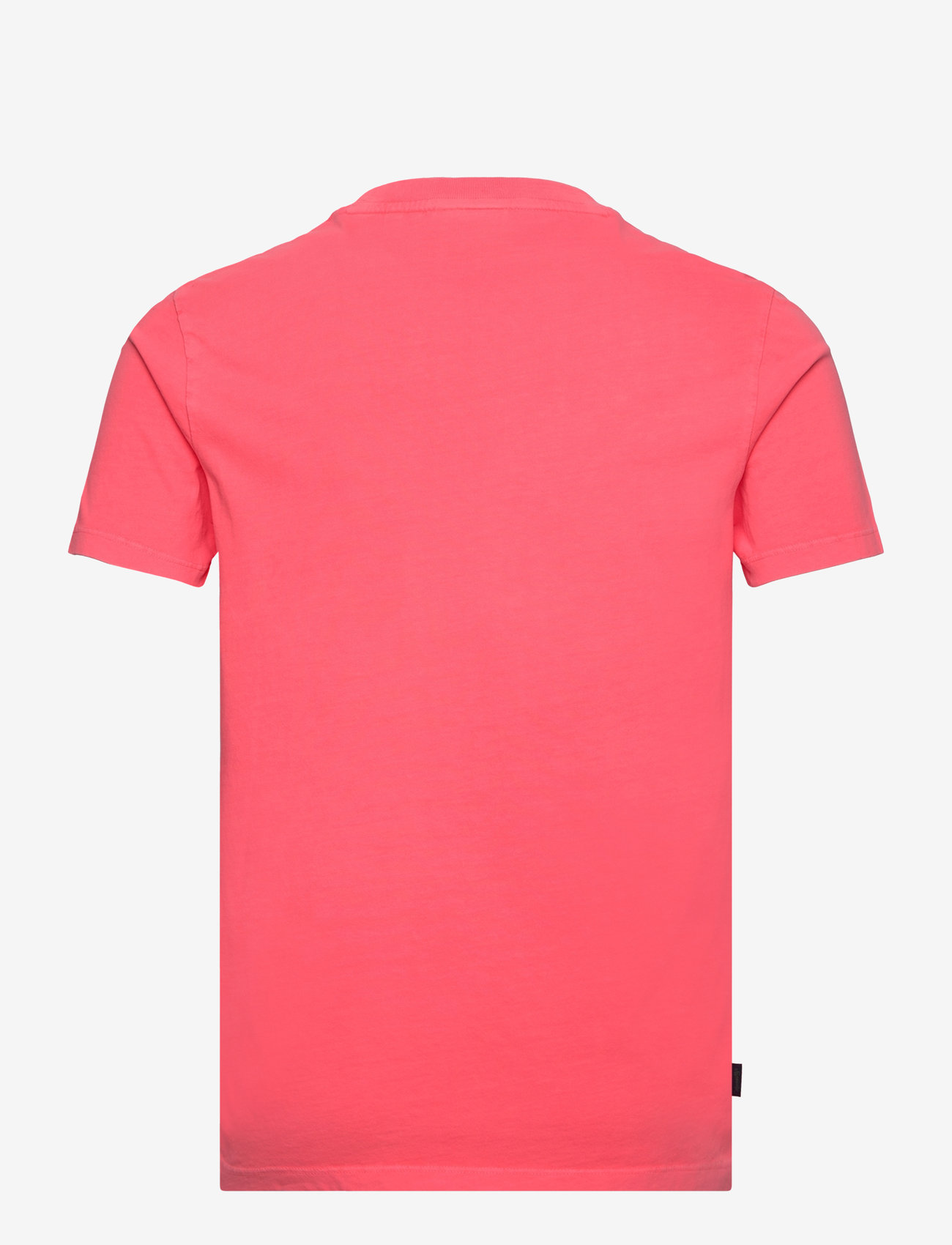 Superdry - ESSENTIAL LOGO EMB NEON TEE - short-sleeved t-shirts - fiery coral - 2