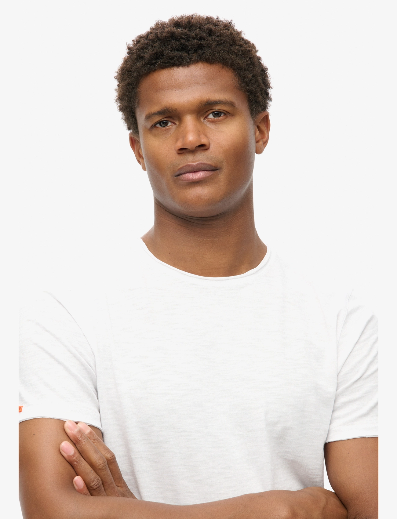 Superdry - RAW EDGE SLUB T SHIRT - madalaimad hinnad - optic - 3