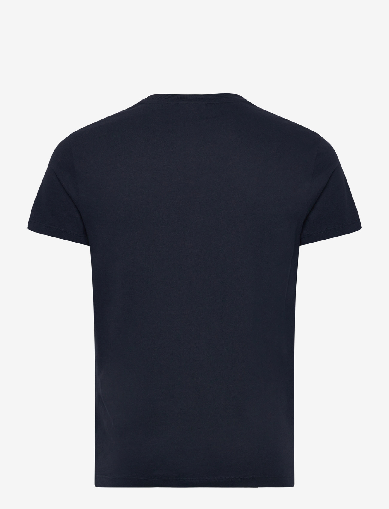 Superdry - ESSENTIAL CONTRAST EMB TEE - madalaimad hinnad - eclipse navy - 2