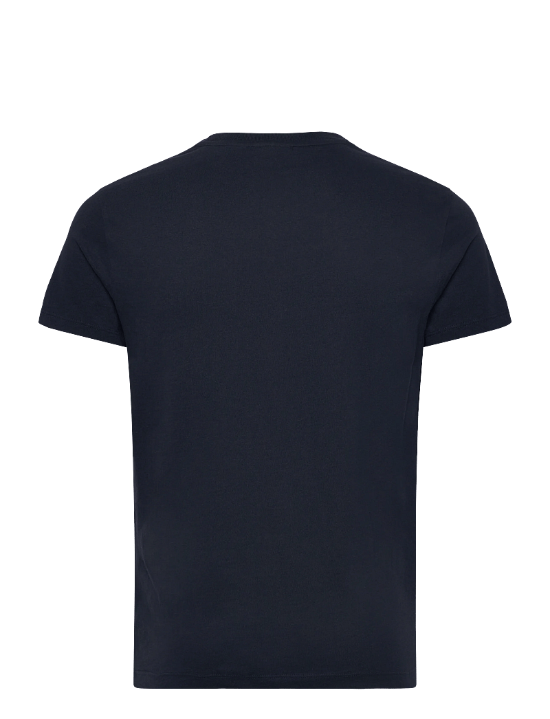 Superdry - ESSENTIAL CONTRAST EMB TEE - kurzärmelig - eclipse navy - 2
