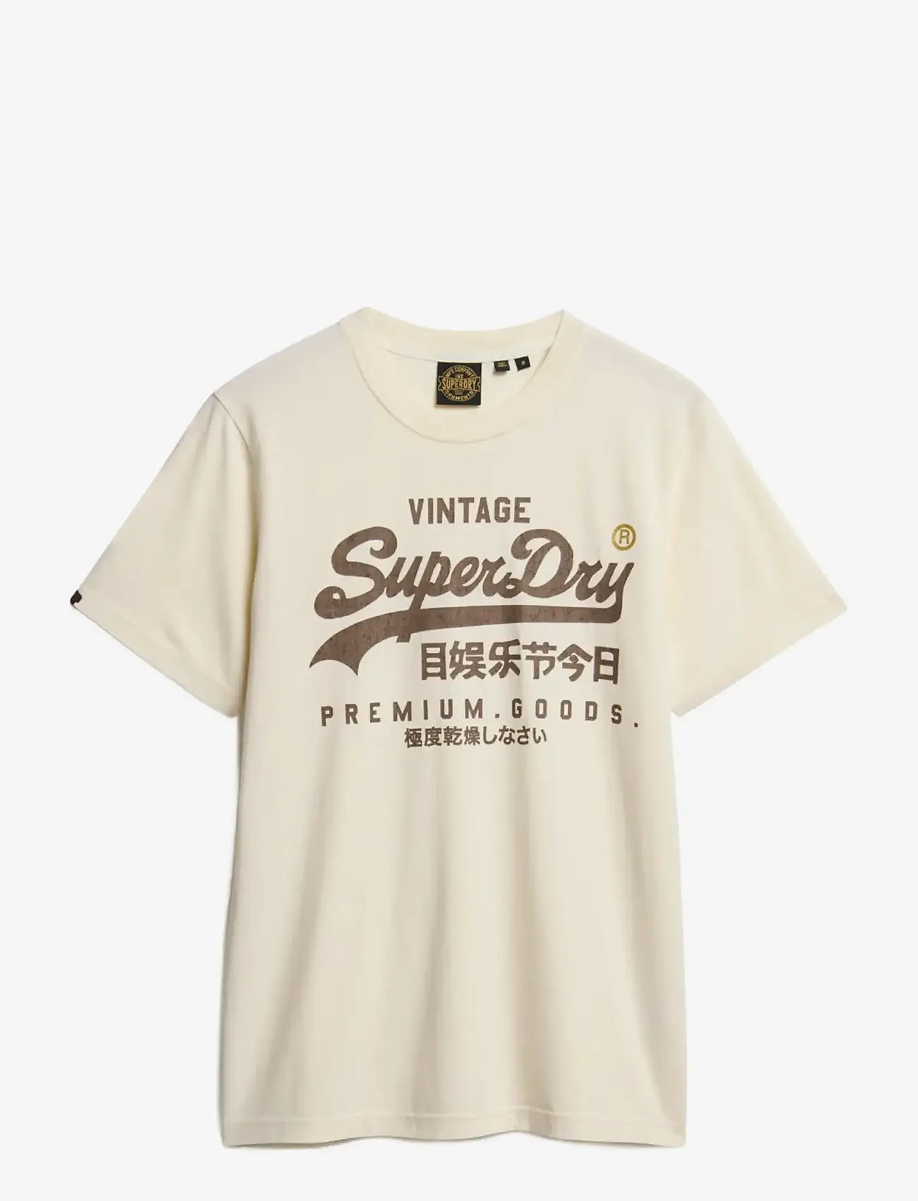 Superdry - VL WORKWEAR RELAXED TEE - laagste prijzen - riff white - 1