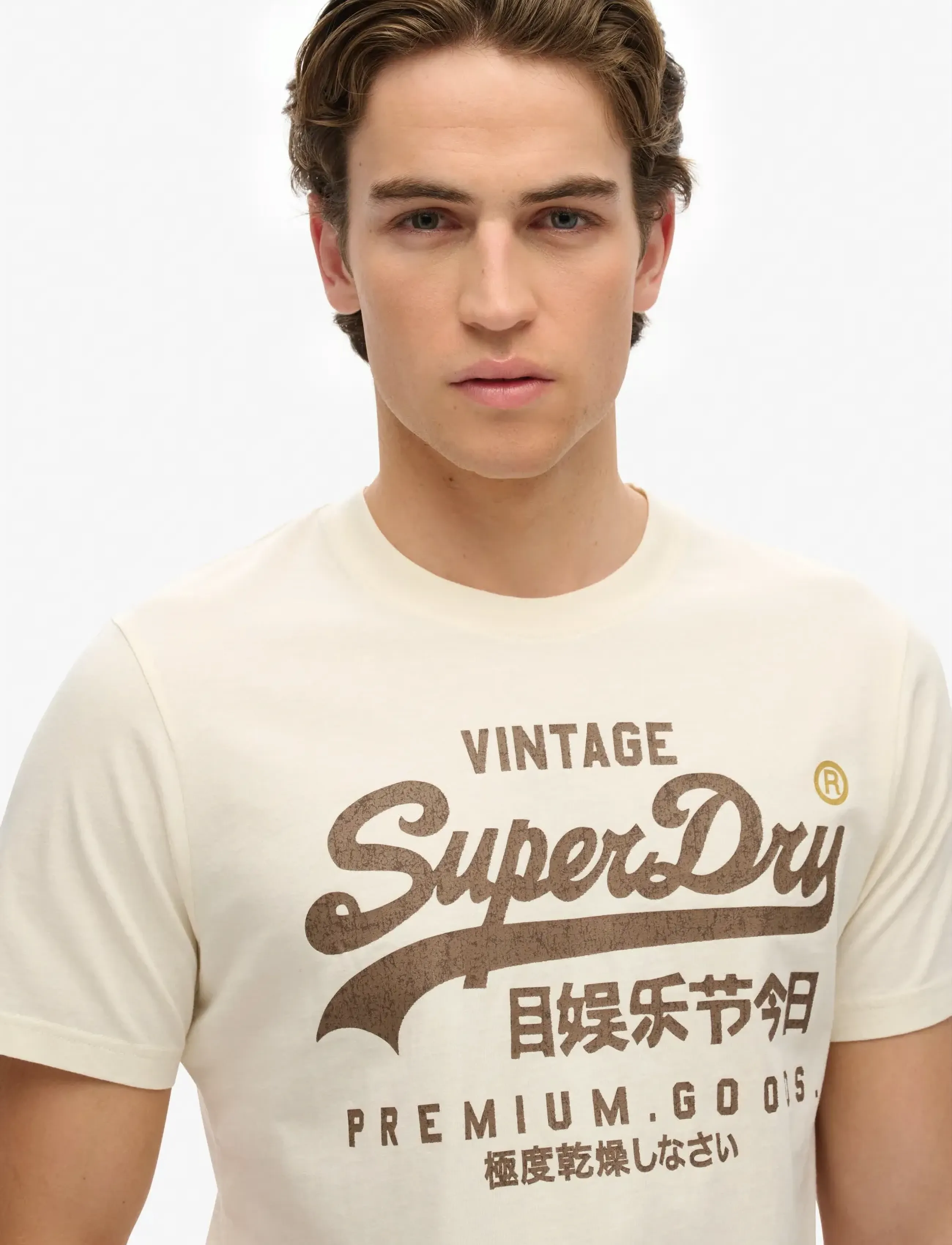 Superdry - VL WORKWEAR RELAXED TEE - laagste prijzen - riff white - 3