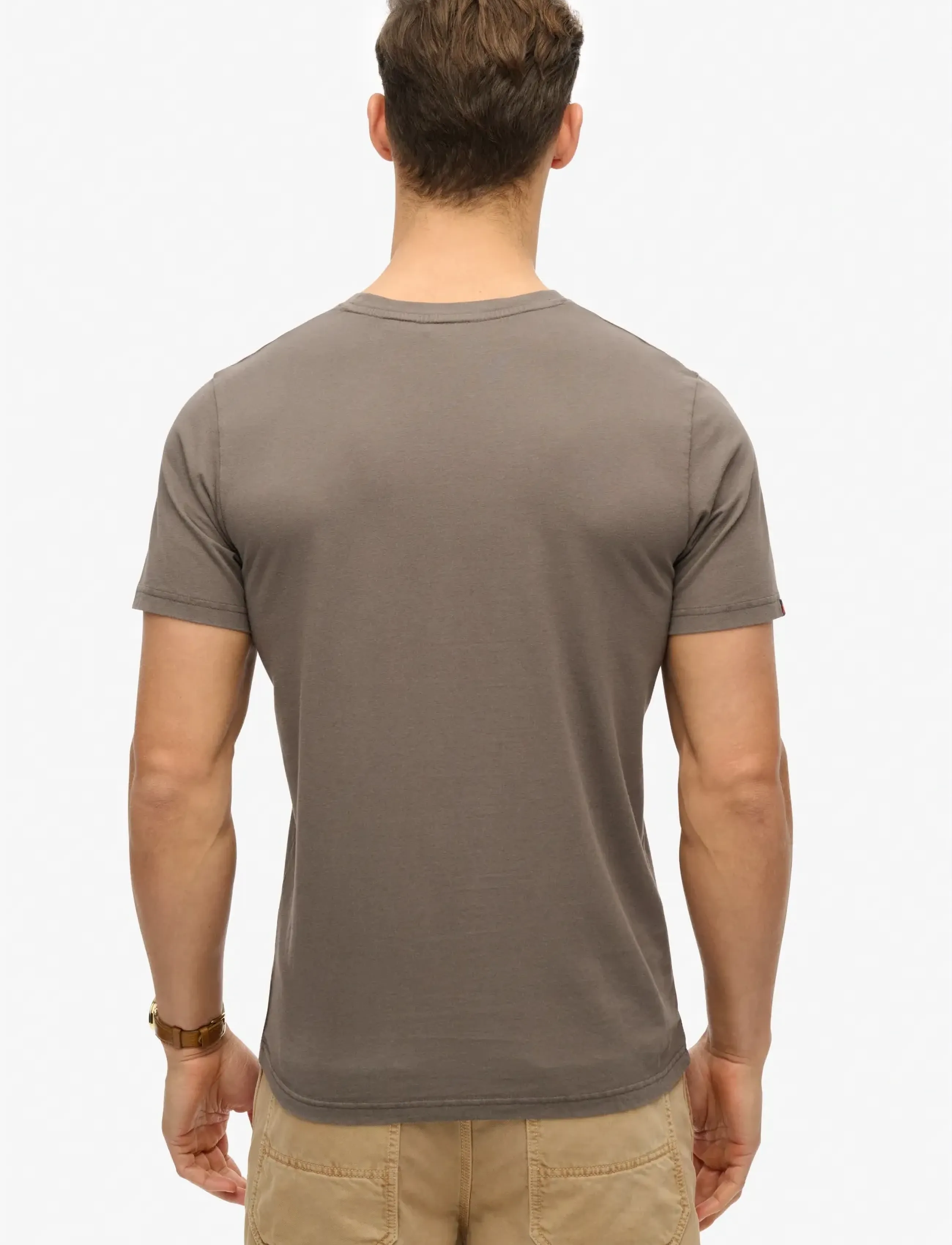 Superdry - VL WORKWEAR RELAXED TEE - kortärmade t-shirts - vintage black - 4