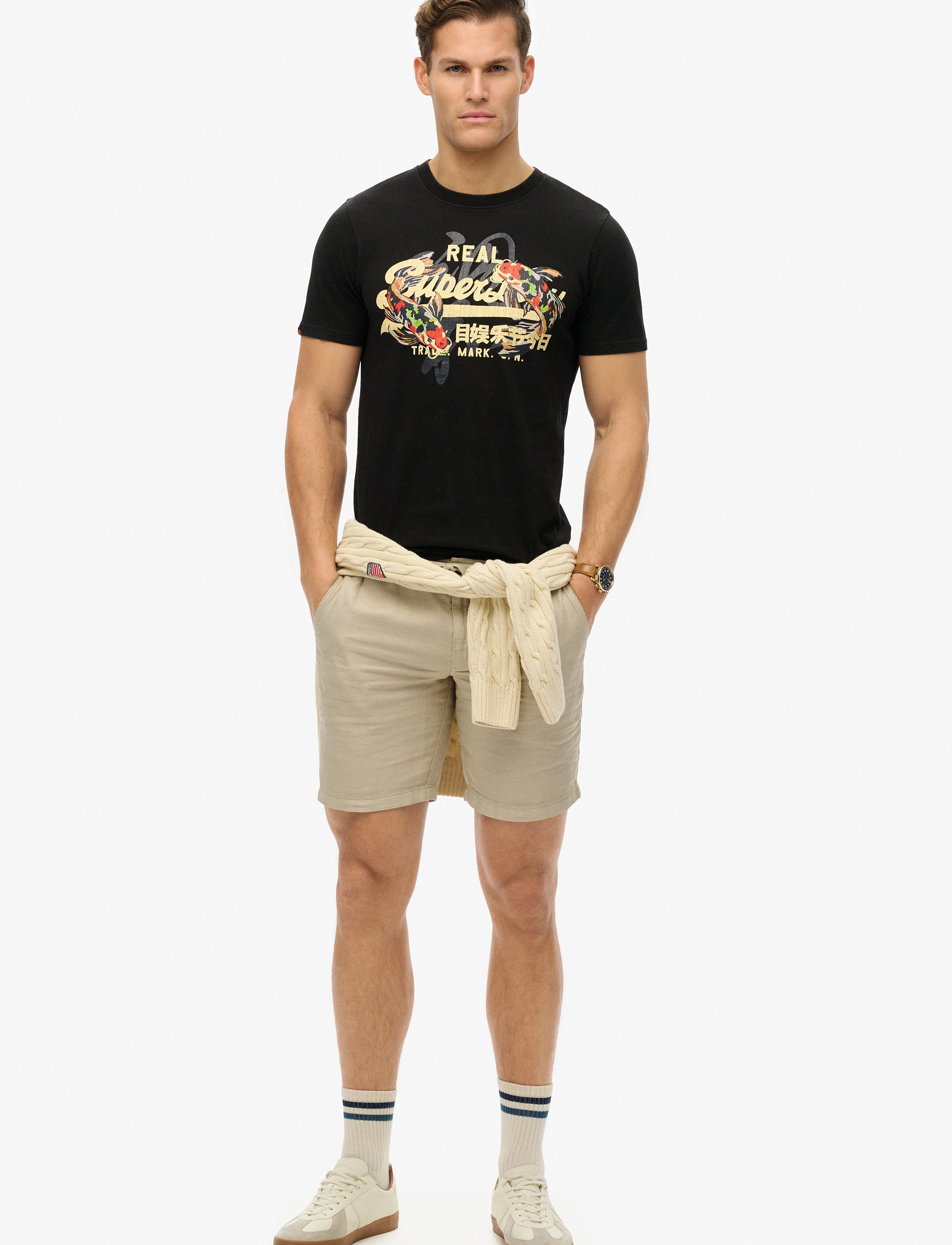 Superdry - VL TOKYO RELAXED TEE - mažiausios kainos - black - 3