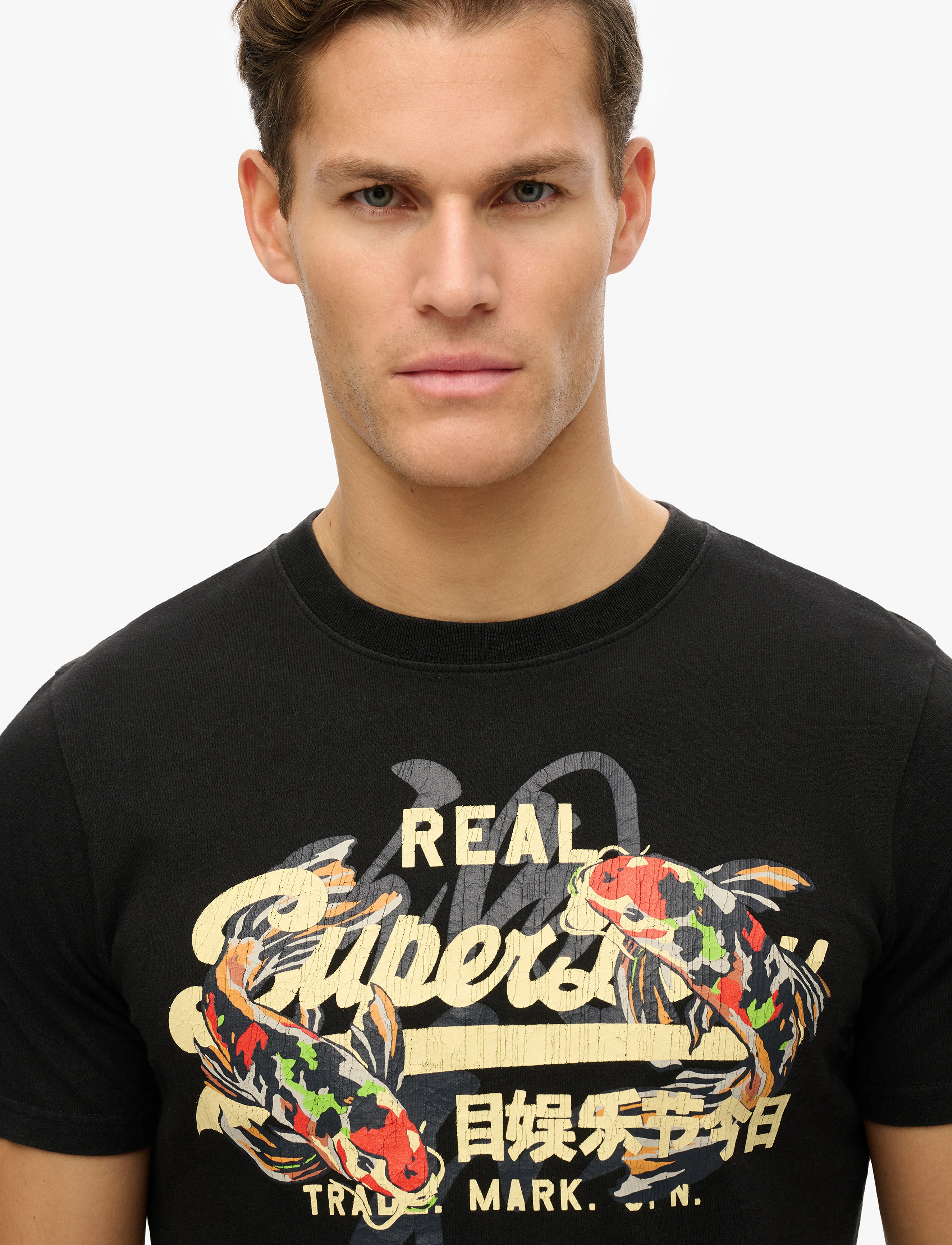 Superdry - VL TOKYO RELAXED TEE - mažiausios kainos - black - 4