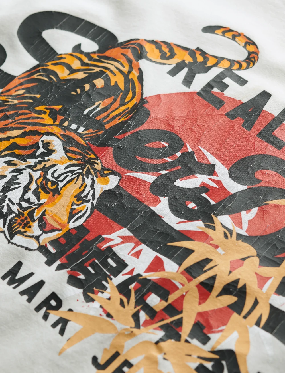 Superdry - VL TOKYO RELAXED TEE - kortärmade t-shirts - bone white - 5