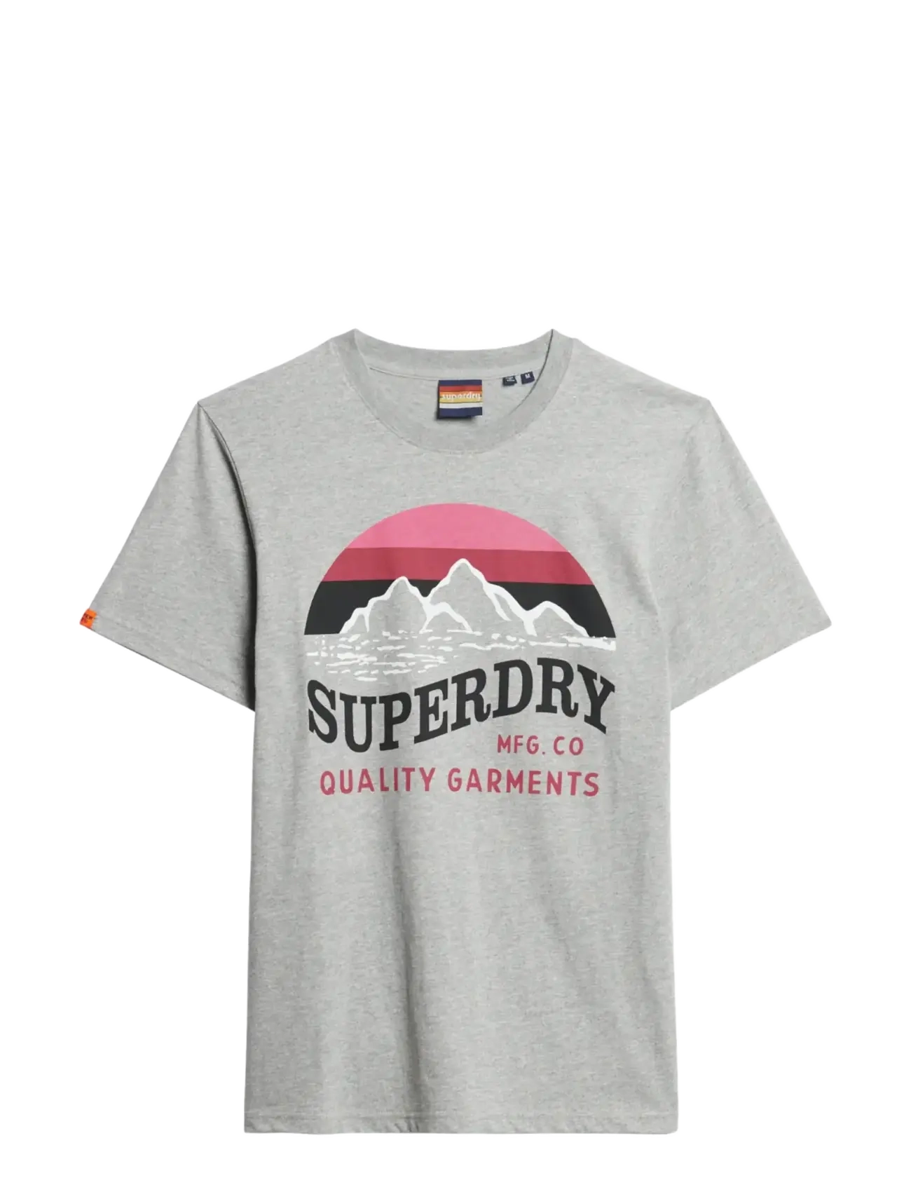 SUPERDRY Cl Great Outdoors Relaxed Tee Grau - M - Herren