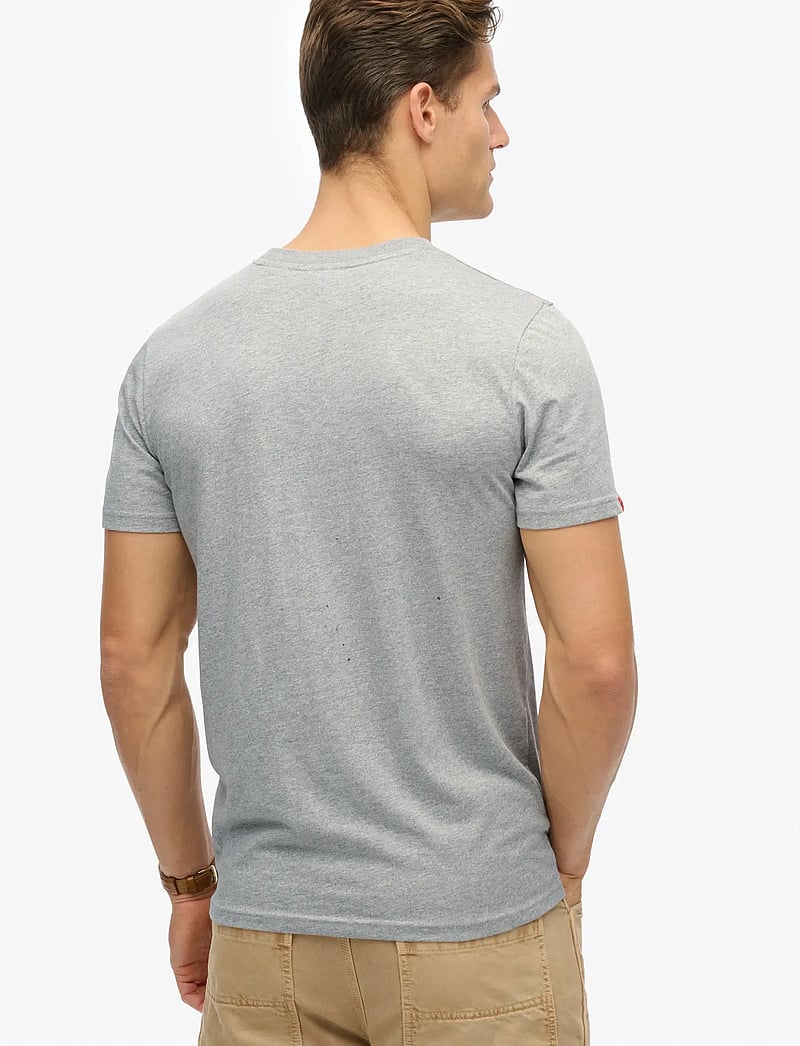 Superdry - CL GREAT OUTDOORS RELAXED TEE - kortärmade t-shirts - light grey grit - 2