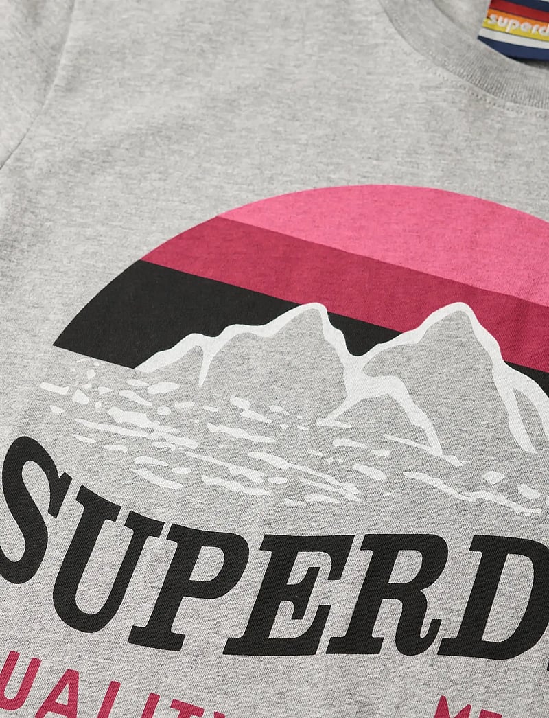 Superdry - CL GREAT OUTDOORS RELAXED TEE - kortärmade t-shirts - light grey grit - 5