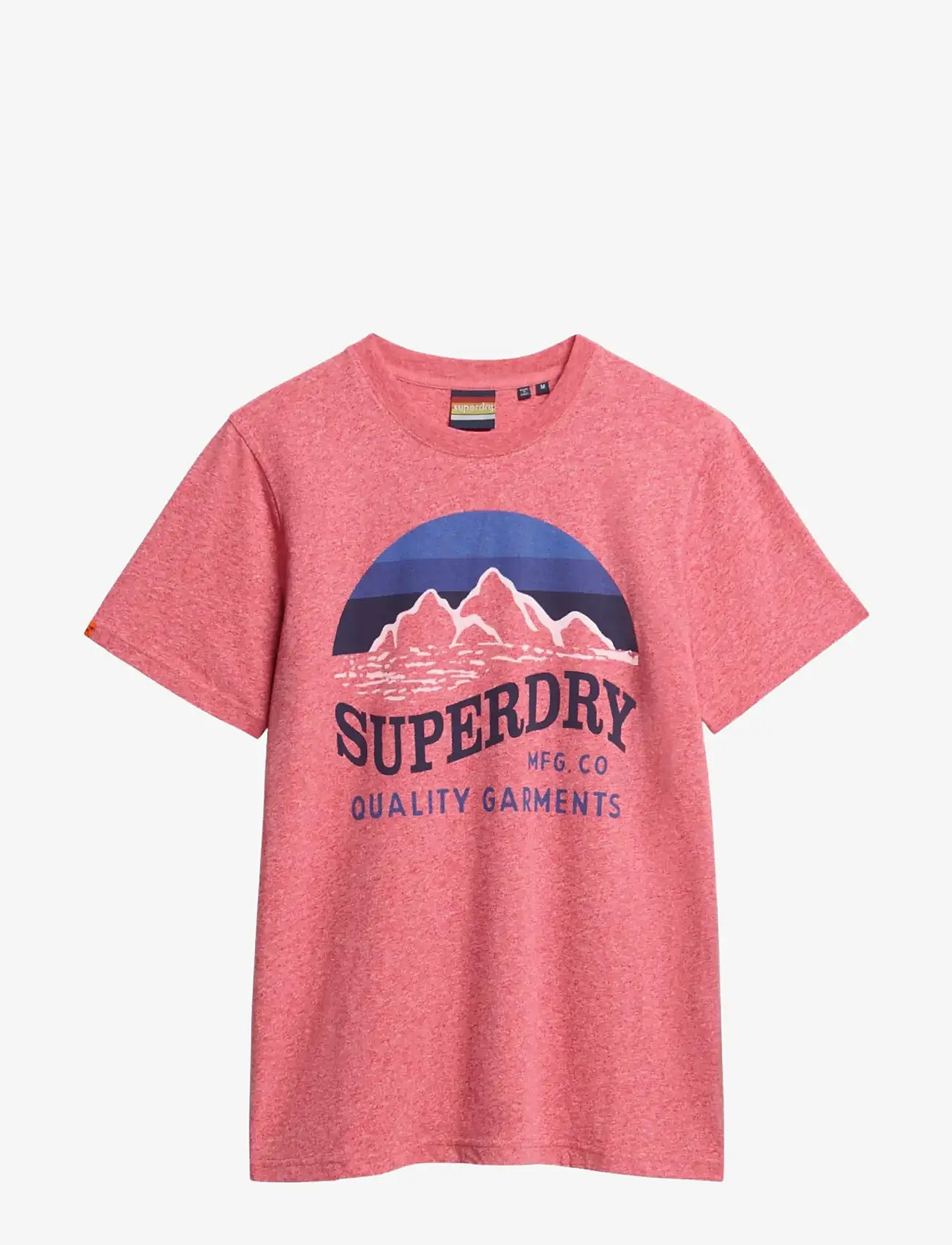 Superdry - CL GREAT OUTDOORS RELAXED TEE - short-sleeved t-shirts - monroe red grit - 1