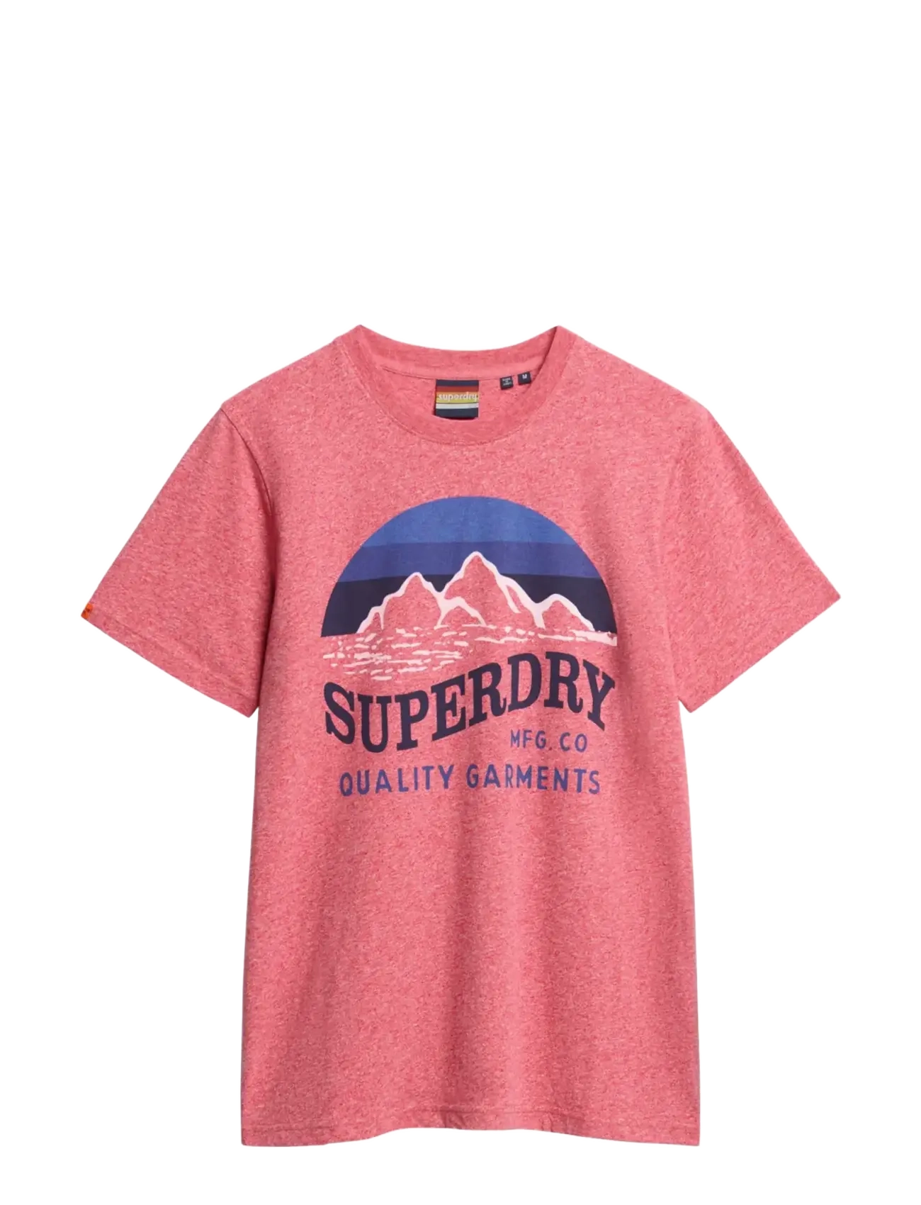 Superdry CL GREAT OUTDOORS RELAXED TEE - Superdry - MONROE RED GRIT / pink/rose