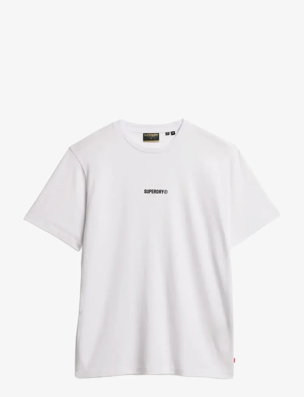 Superdry - MICRO LOGO T SHIRT - short-sleeved t-shirts - bone white - 1