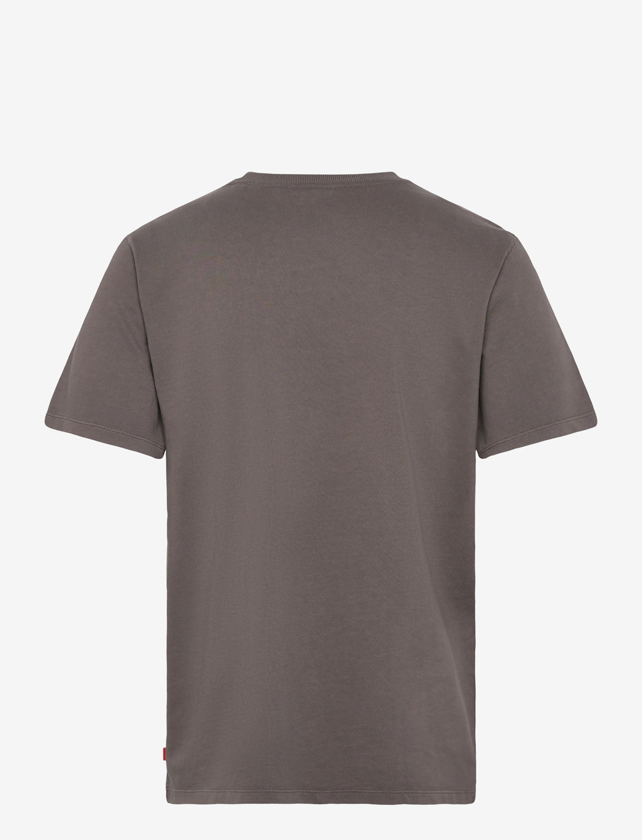 Superdry - MICRO LOGO T SHIRT - herbstliche kleidung - dark pebble grey - 1