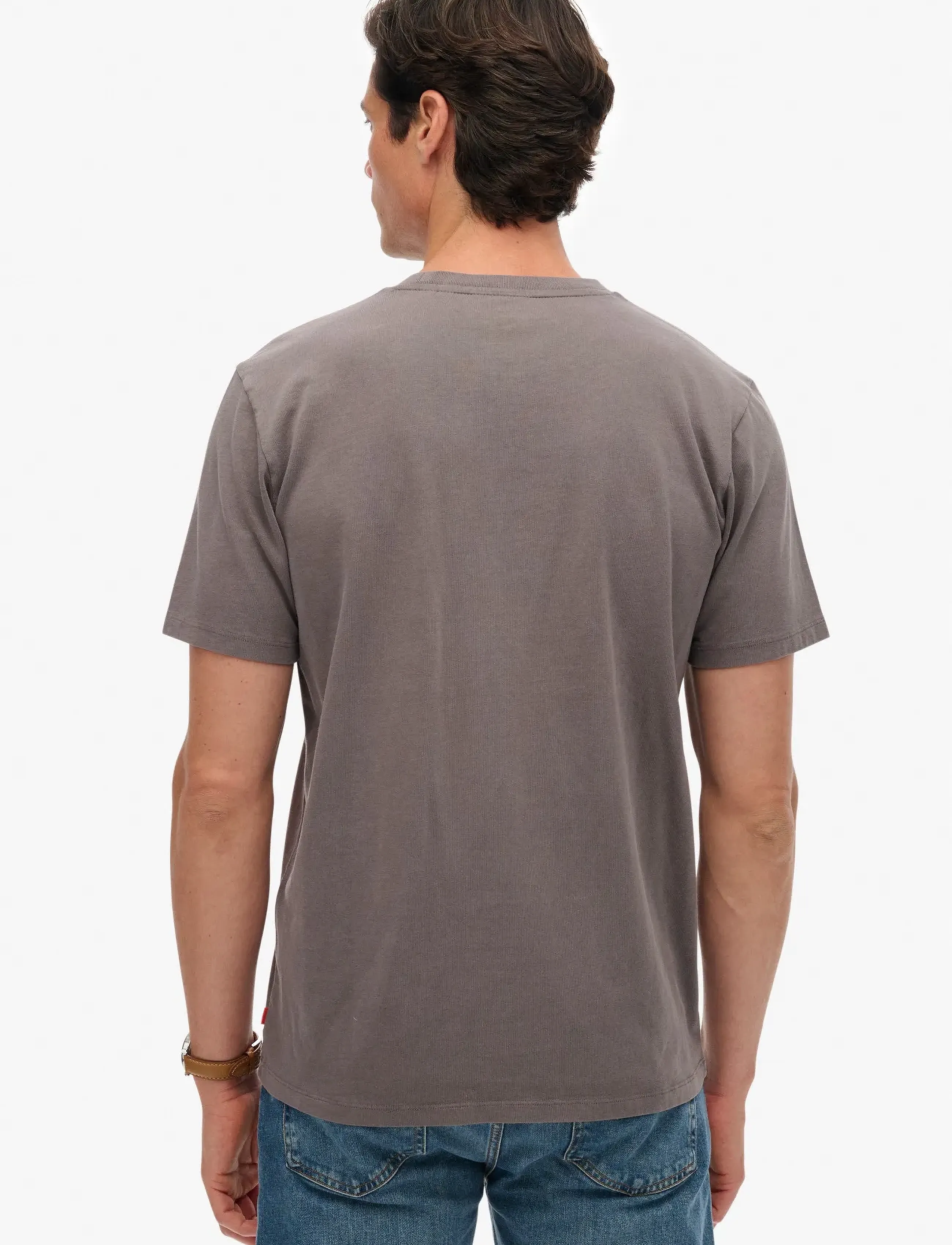 Superdry Micro Logo T Shirt t-shirts - bas herr – bild 8