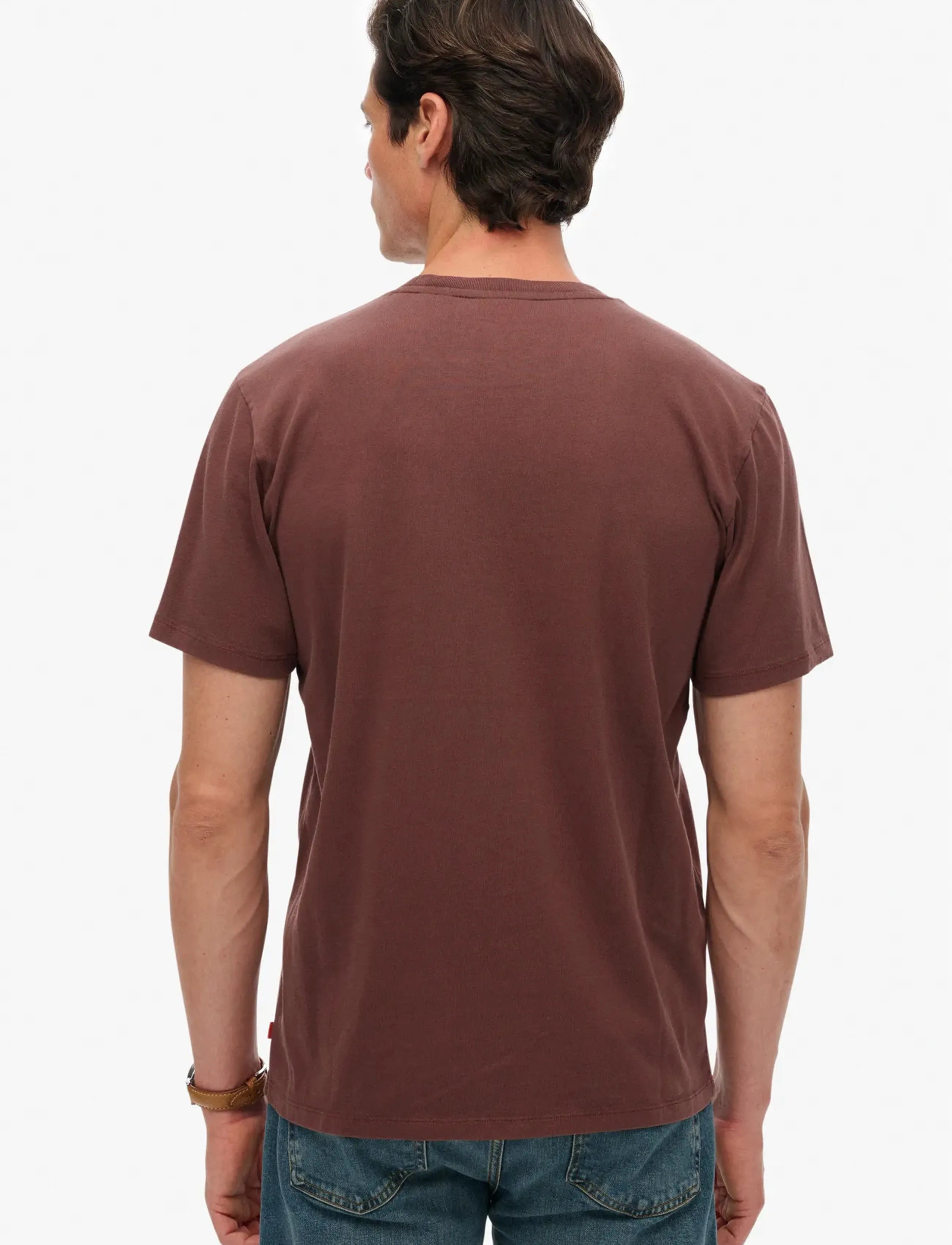Superdry Micro Logo T Shirt t-shirts - bas herr – bild 5