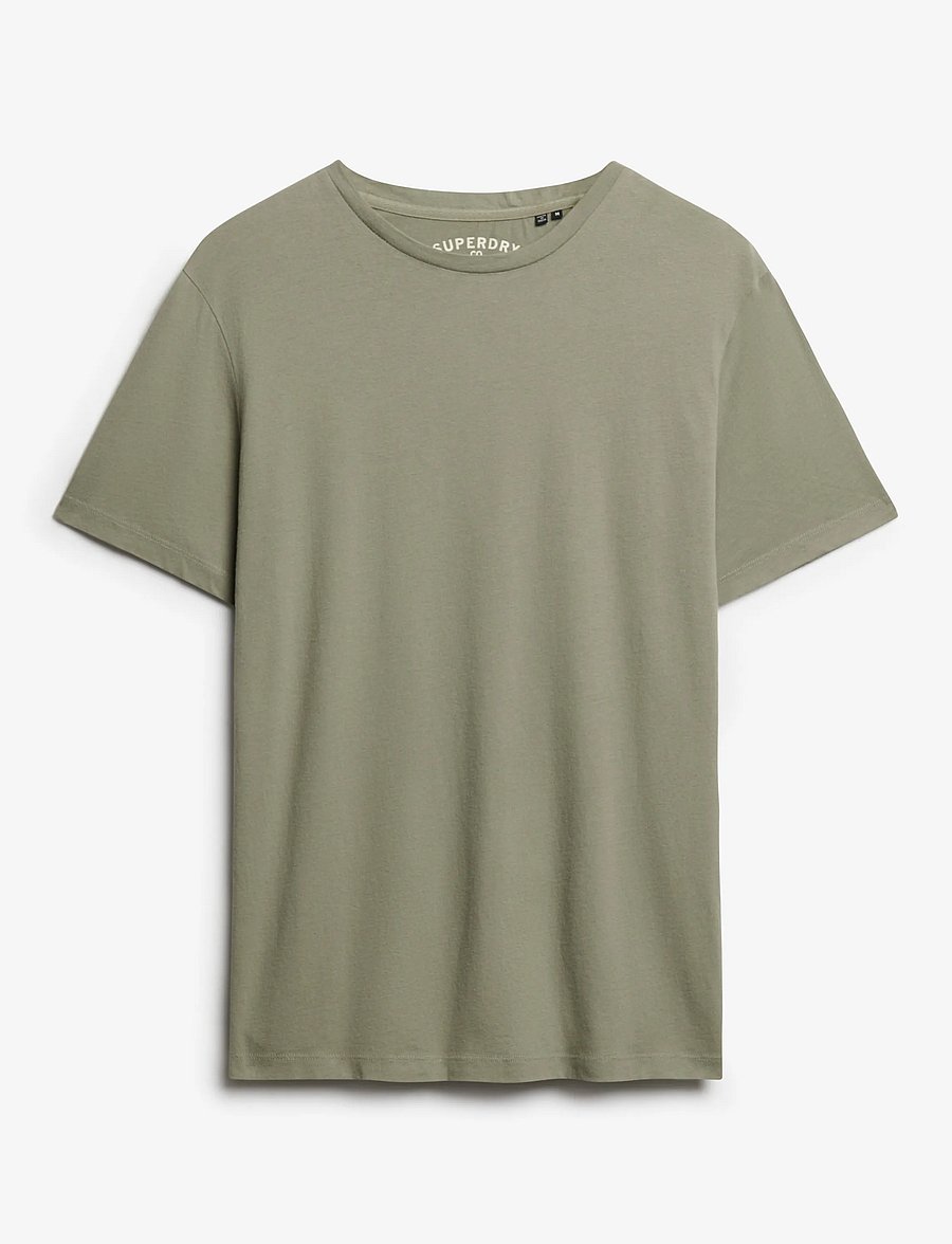 Superdry - CLASSIC ESSENTIAL TEE - light khaki green - 1