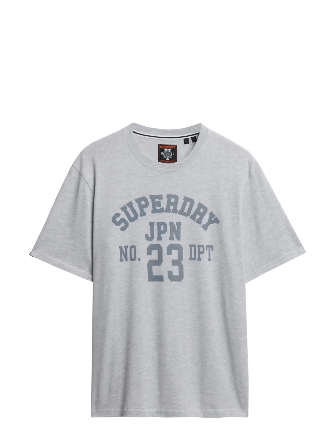 Superdry - ATHLETIC ESS TEE - lühikeste varrukatega t-särgid - cadet grey marl - 2