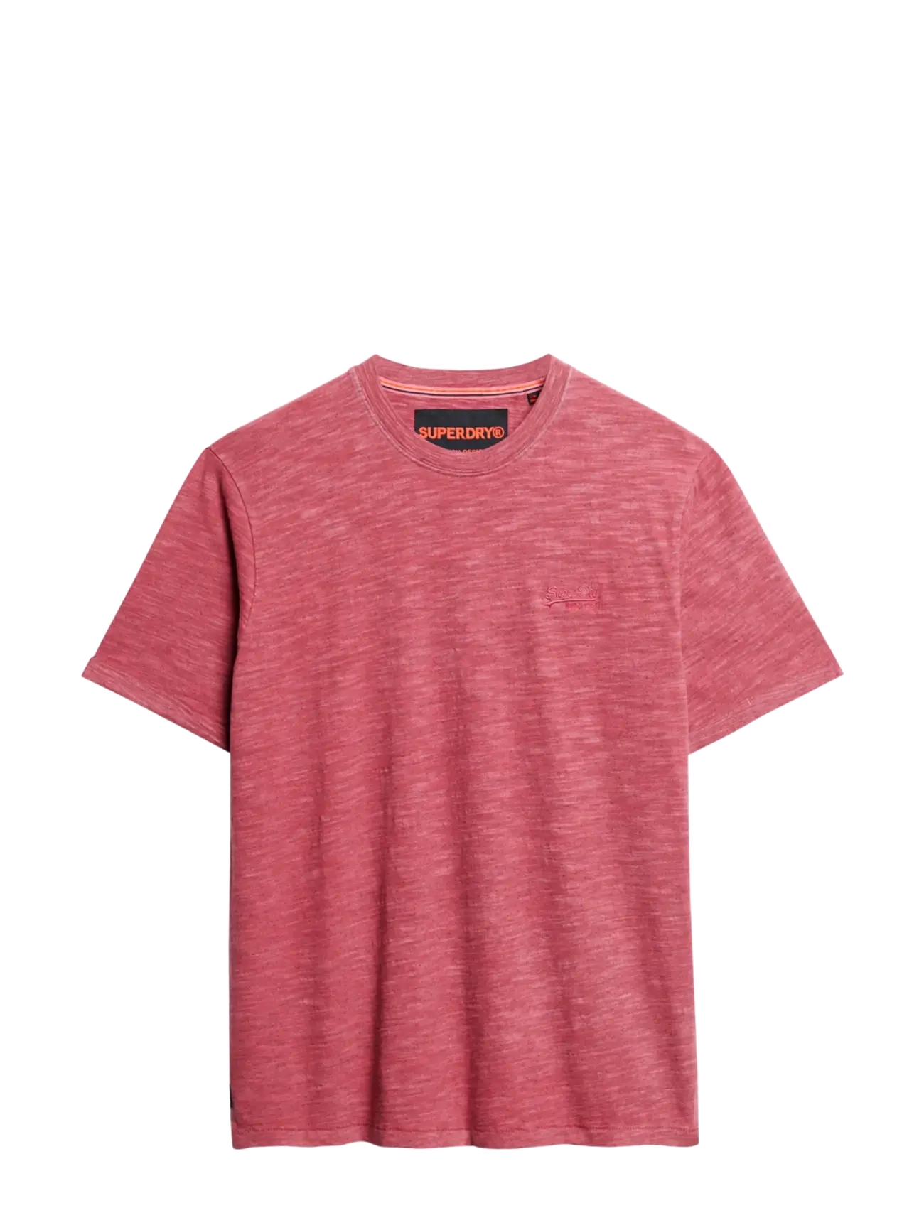Superdry - OD SLUB MARL T SHIRT - lühikeste varrukatega t-särgid - rich port - 1