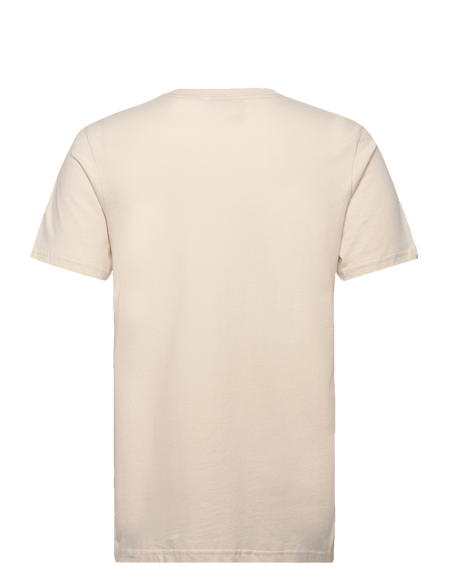 Superdry - CLASSIC CORE LOGO SHADOW TEE - short-sleeved t-shirts - oatmeal beige - 2