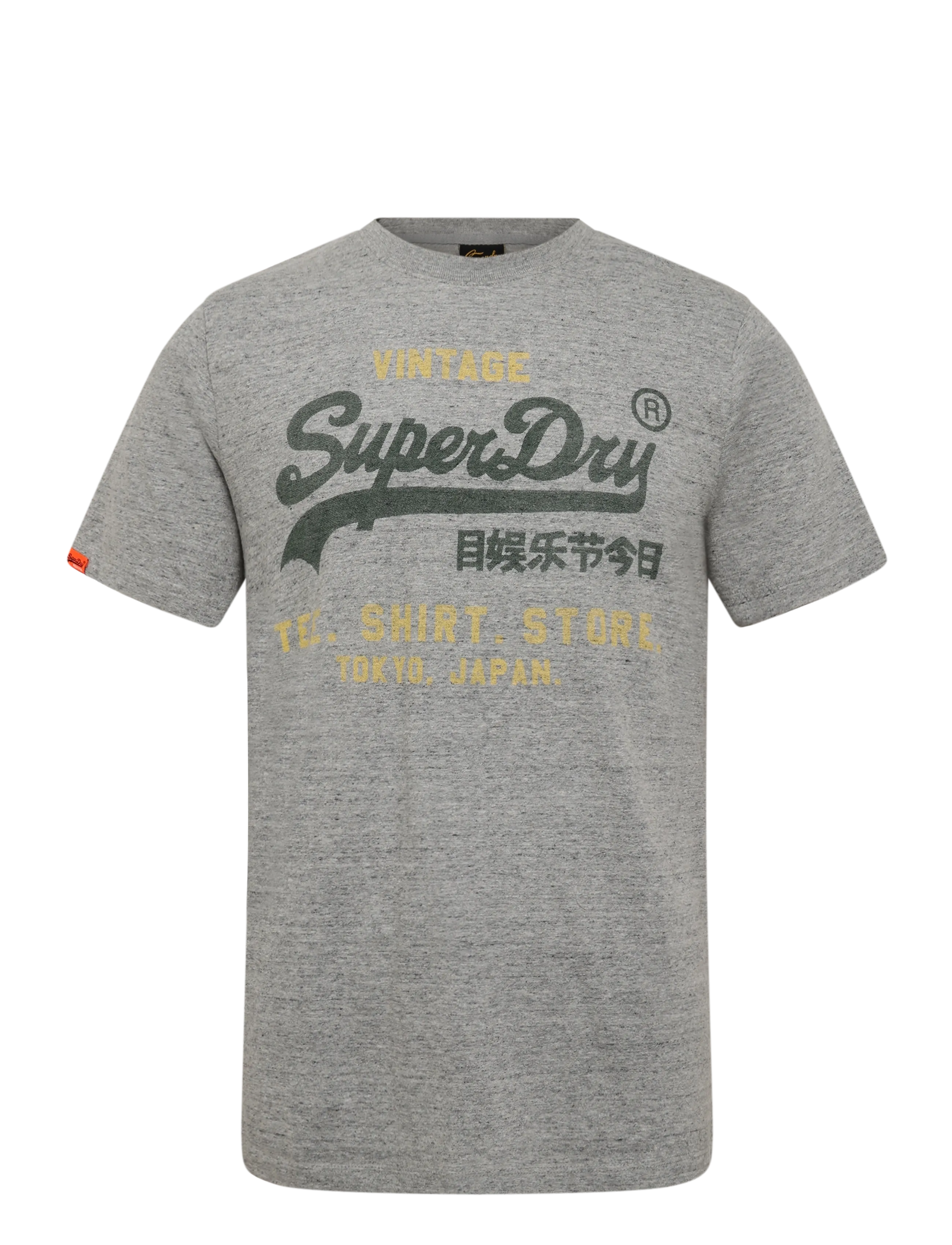 SUPERDRY Vl Klassisch Relaxed Tee Grau - XXL - Herren