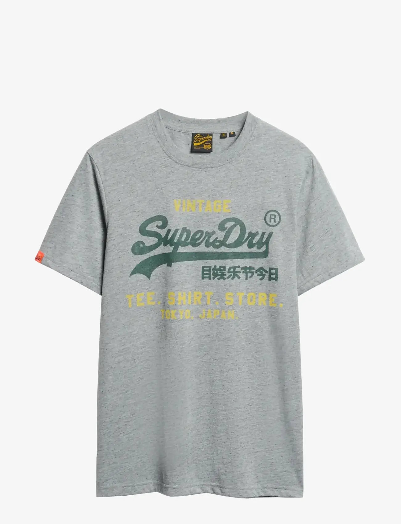 Superdry - VL CLASSIC RELAXED TEE - kurzärmelig - flint grey grit - 1