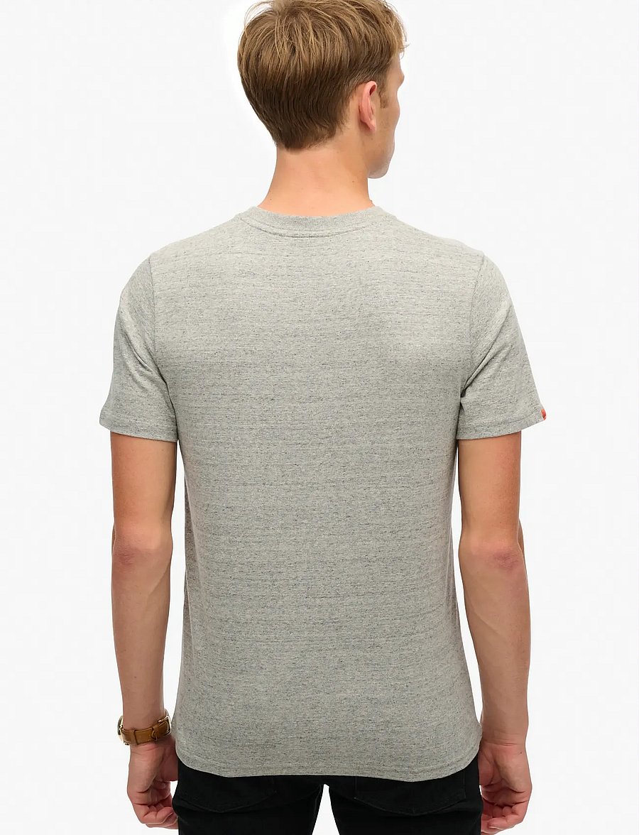 Superdry - VL CLASSIC RELAXED TEE - short-sleeved t-shirts - flint grey grit - 2