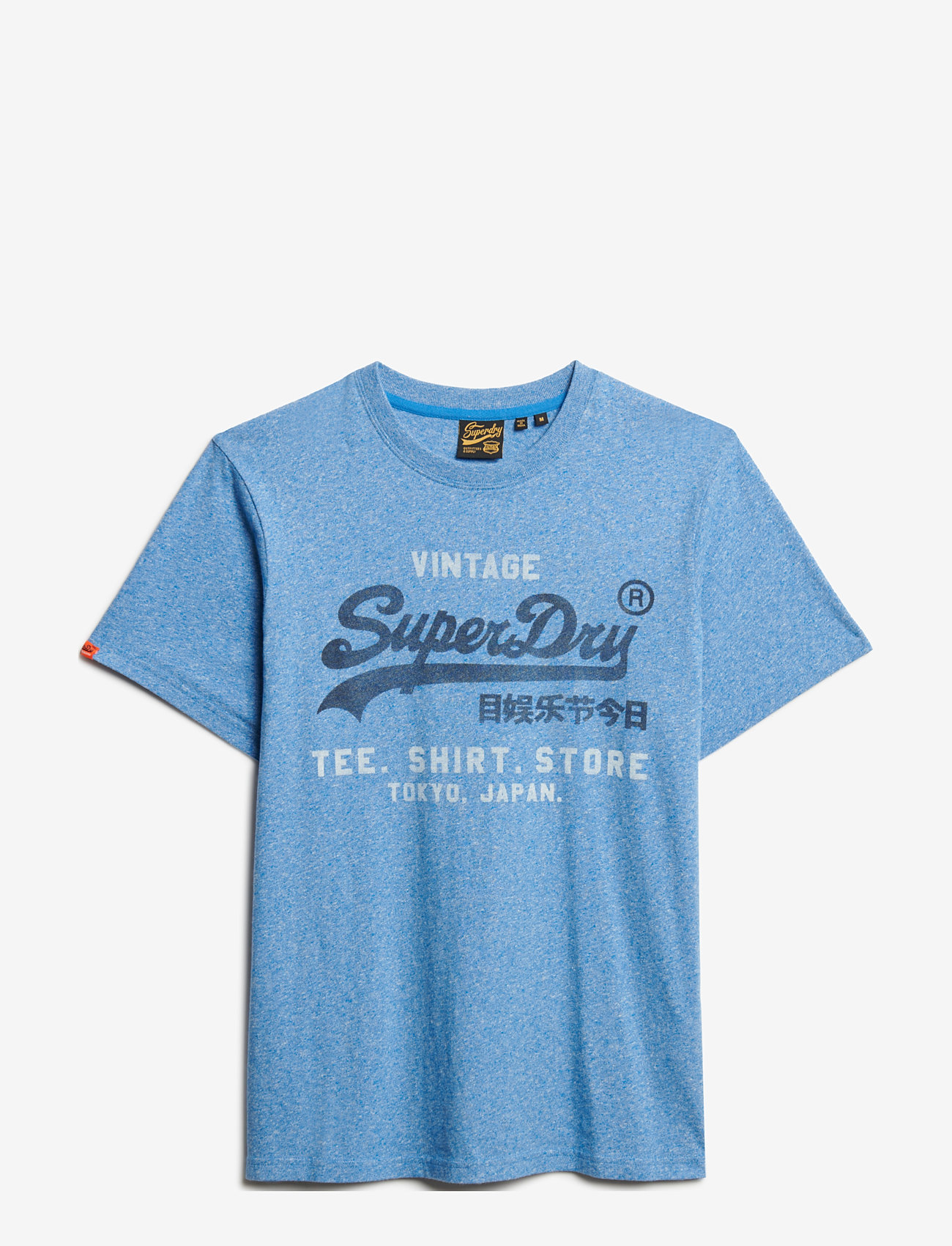 Superdry - VL CLASSIC RELAXED TEE - mažiausios kainos - fresh blue grit - 1