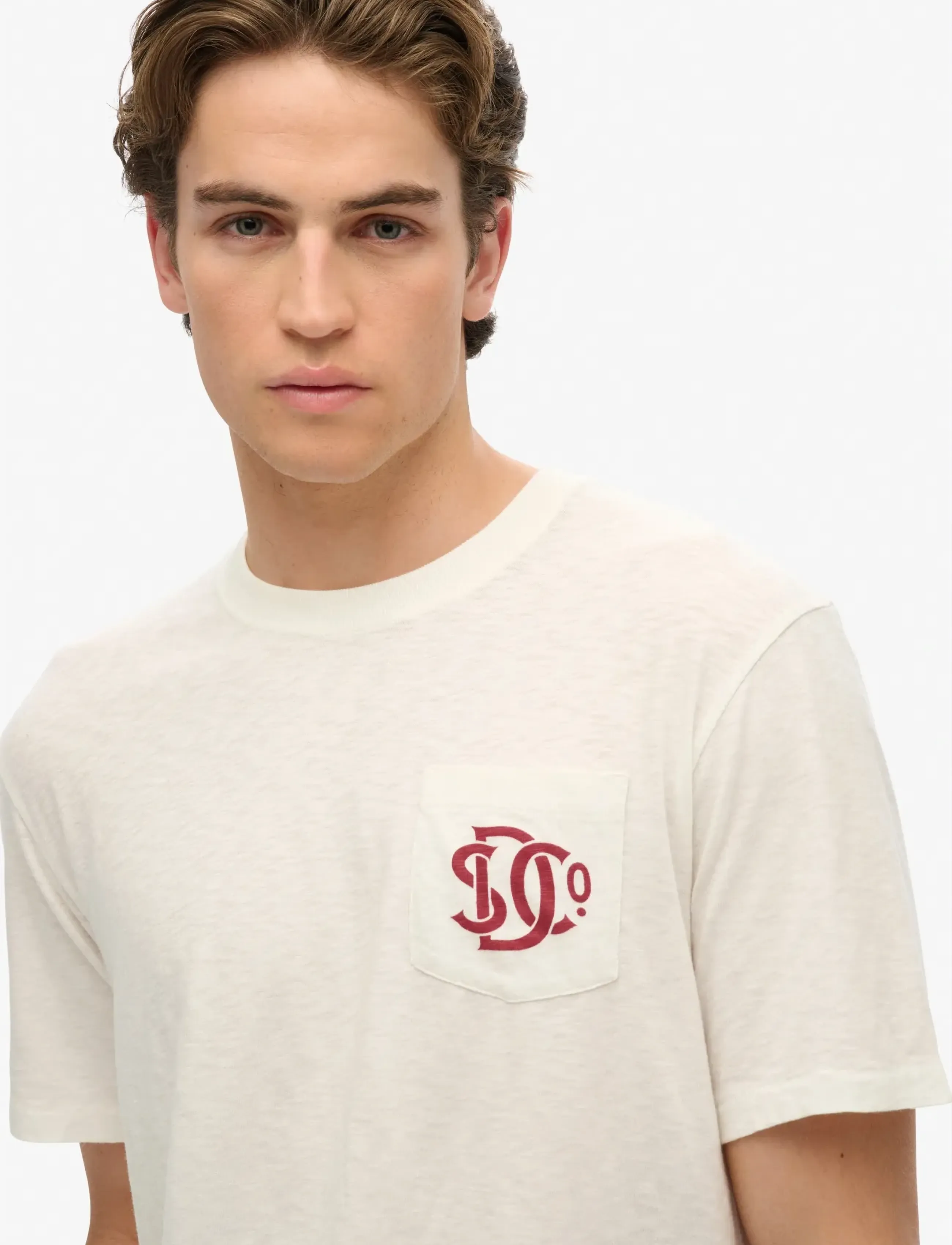 Superdry - MERCHANT GRAPHIC TEE - laveste priser - off white - 3